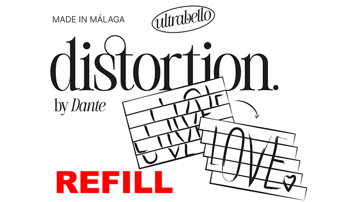 (image for) Distortion (Refill, 25 pieces) by Dante and Ultrabello