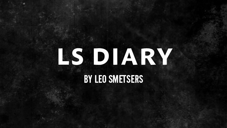 (image for) LS Diary by Leo Smetsers - Click Image to Close