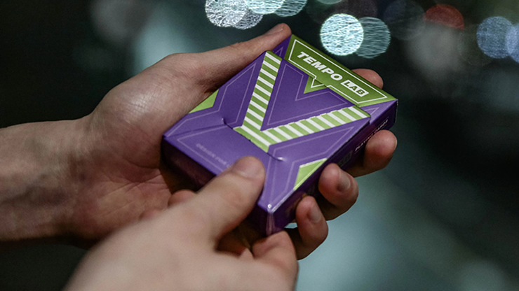 (image for) Tempo-Lab Purple Playing Cards