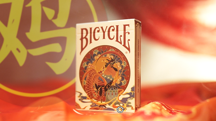(image for) Bicycle Chinese Zodiac (Rooster) Playing Cards by US Playing Card Co - Click Image to Close