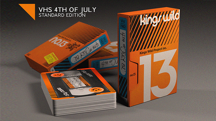 (image for) 1982 VHS-4th of July Playing Cards by Kings Wild Project - Click Image to Close