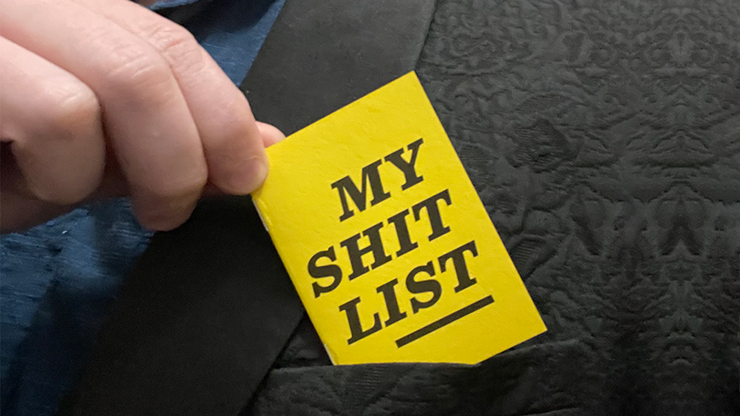 (image for) My Sh*t List by Diamond Jim Tyler - Click Image to Close