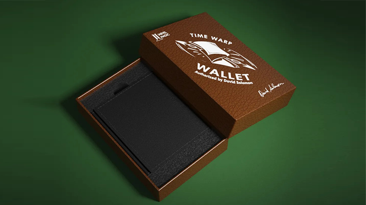 (image for) The Time Warp Wallet by Iarvel Magic & David Solomon - Click Image to Close