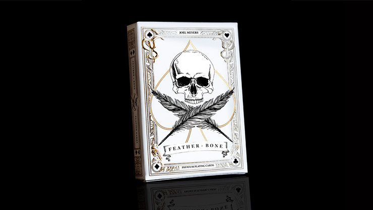(image for) Feather & Bone: The White Cobra's (Limited Edition) Playing Cards by Joel Meyers - Click Image to Close