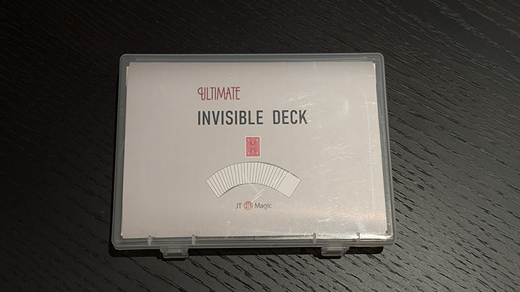 (image for) Ultimate Invisible Deck by Sway Liu and JT Magic (Red)