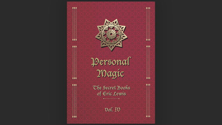 (image for) Personal Magic, The Secret Books of Eric Lewis, Vol.4 - Click Image to Close