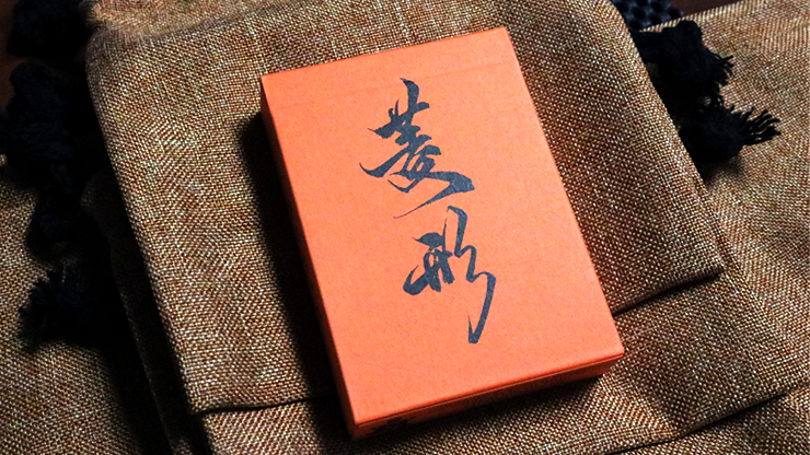 (image for) RONIN (Diamond Clan Edition Orange) Playing Cards by Kings Wild Project
