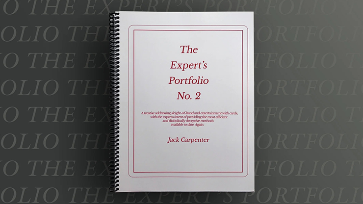 (image for) Expert's Portfolio (Vol. 2) by Jack Carpenter - Click Image to Close