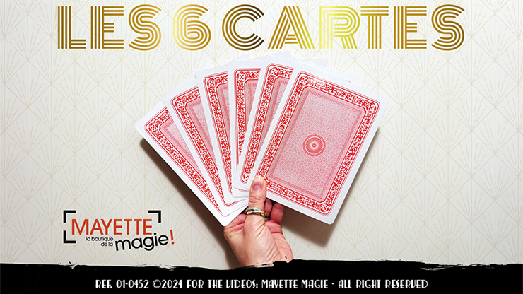(image for) The 6 Cards by Mayette Magie Moderne - Click Image to Close