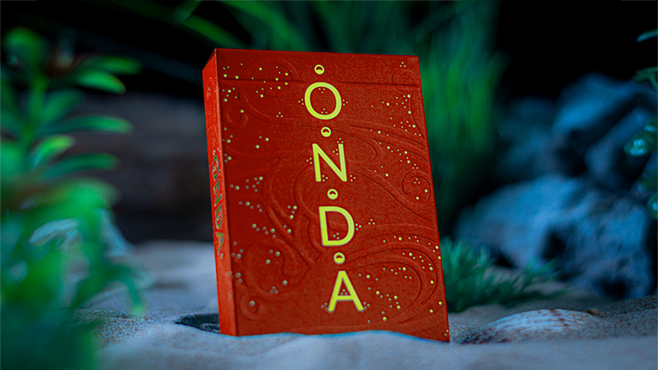 (image for) ONDA V2 (Coral) by Jocu Playing Cards - Click Image to Close