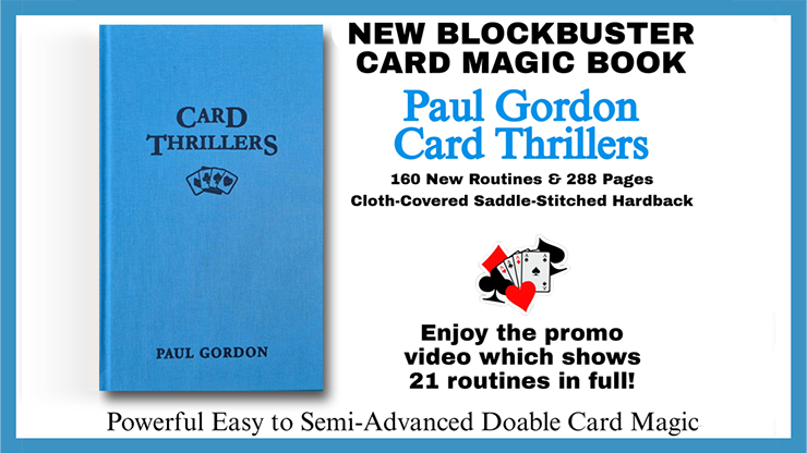 (image for) Card Thrillers by Paul Gordon - Click Image to Close