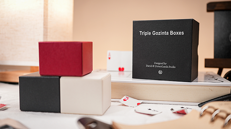 (image for) Triple Gozinta Boxes by Ivo David Oliveira & TCC Magic