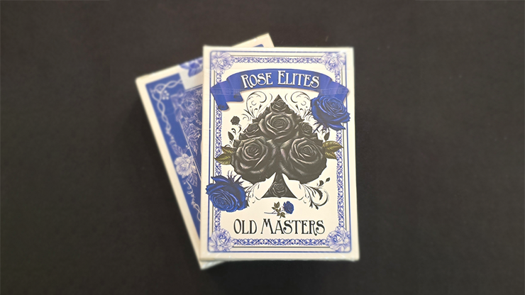 (image for) Rose Elites - Old Masters (Blue) Marked Deck Playing Cards