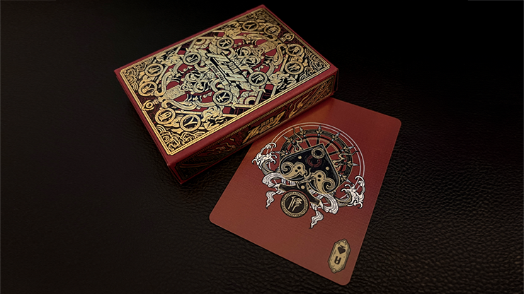 (image for) Asura Classic (Red) Playing Cards - Click Image to Close