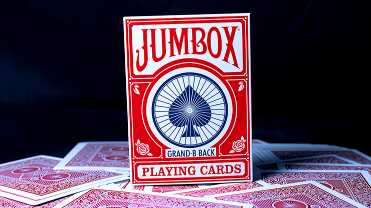 (image for) Jumbox Marked Deck (Red) by Magic Dream - Click Image to Close