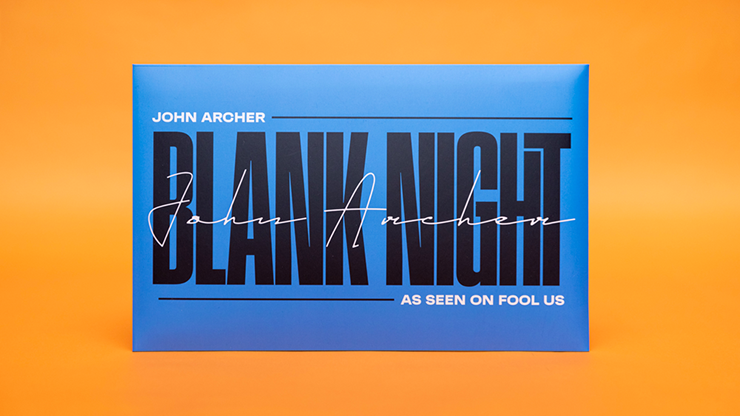 (image for) Blank Night 2025 Edition (Blue) by John Archer - Click Image to Close