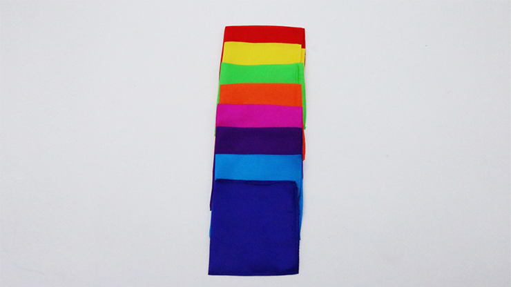 (image for) Silks 9 inch high-quality 12-Pack (Assorted) by Magic by Gosh - Click Image to Close