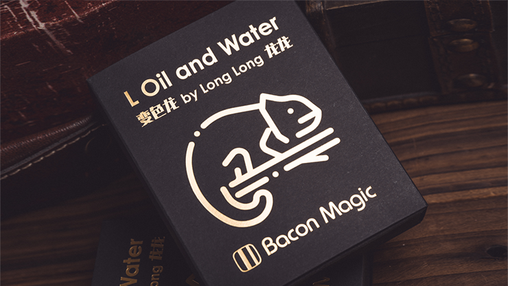 (image for) L Oil and Water (Red) by Long Long & Bacon Magic - Click Image to Close
