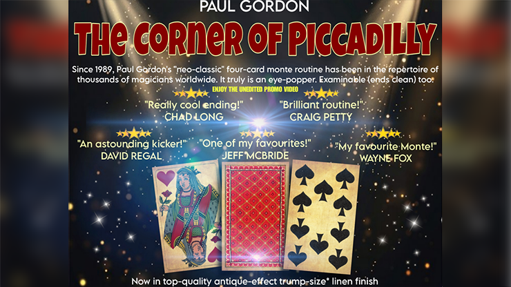 (image for) The Corner of Piccadilly (Limited Edition Trump Size Antique) by Paul Gordon - Click Image to Close