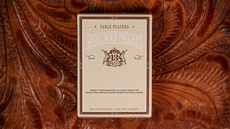 (image for) Limited No.13 Table Players Vol.13 Playing Cards by Kings Wild Project - Click Image to Close