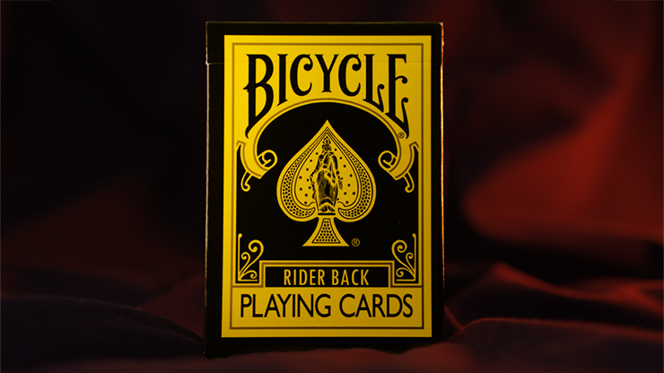 (image for) Bicycle Reverse (Yellow) Playing Cards
