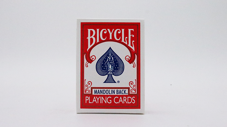 (image for) Bicycle Mandolin Box Empty (Red) by US Playing Card Co - Click Image to Close