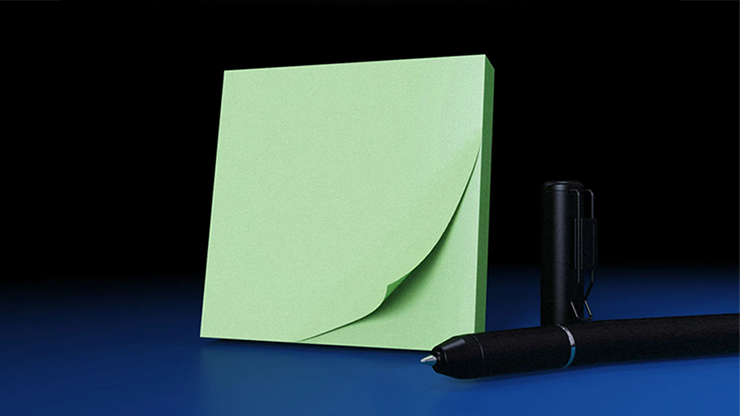 (image for) The Iarvel Magic Post-It Pad (Green) by Iarvel Magic