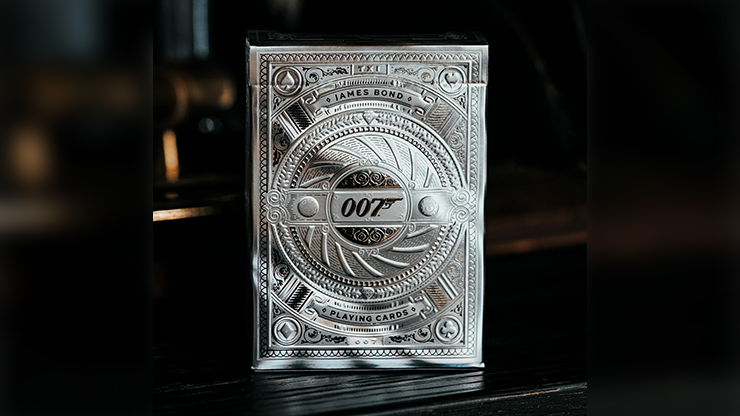 (image for) James Bond Silver Edition Playing Cards by theory11
