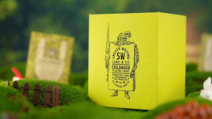 (image for) Childhood Playing Cards (Half Brick Standard + Gilded ) by TCC & Lunzi