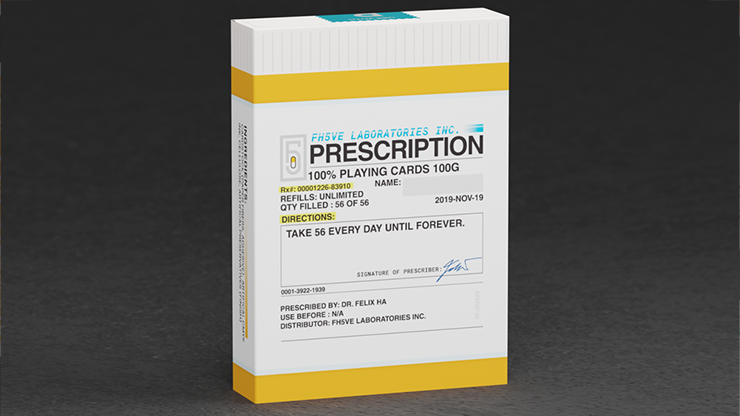 (image for) PRESCRIPTION Playing Cards