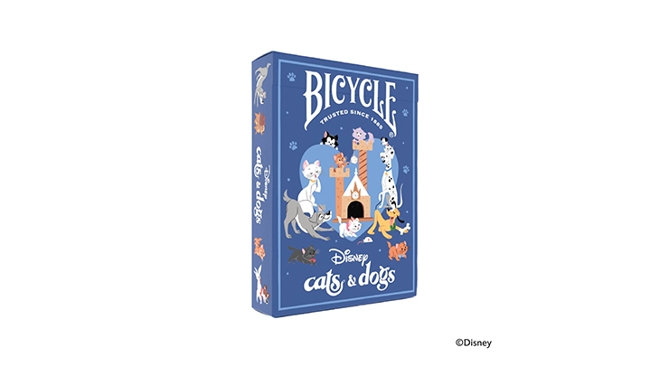 (image for) Bicycle Disney Cats and Dogs Playing Cards by US Playing Card