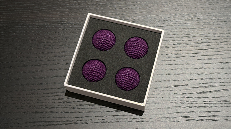(image for) Shining Crochet Balls (Dark Purple) by JT Magic