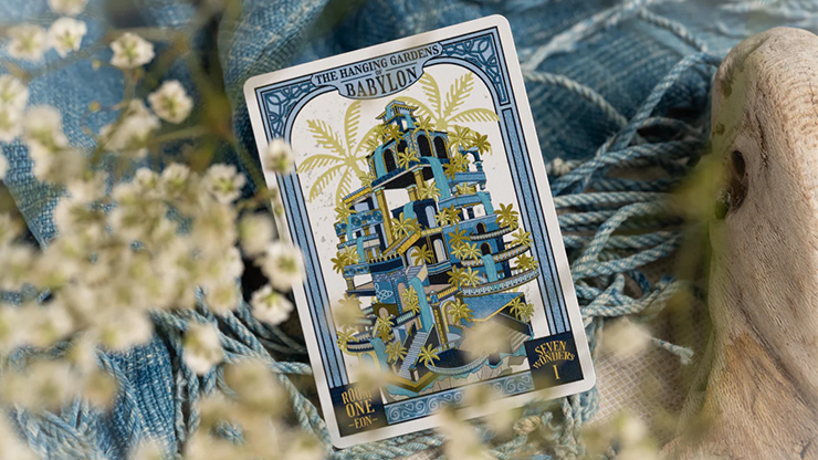 (image for) The Hanging Gardens of Babylon (Special Edition Numbered Seals) Playing Cards by Room One EON