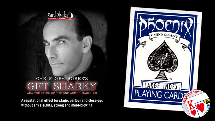 (image for) Get Sharky Large Index (Blue) by Christoph Borer