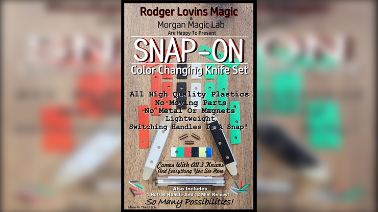 (image for) SNAP-ON Color Changing Knife Set by Rodger Lovins