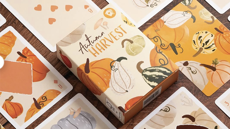 (image for) Autumn Harvest Playing Cards by Puckator UK
