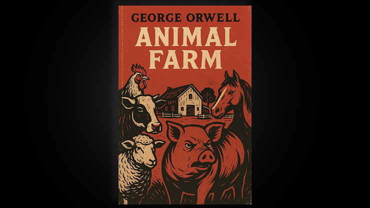 (image for) The Progressive Book Test by Michael O'Brien (Animal Farm)