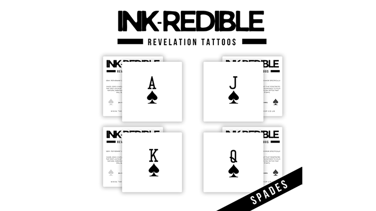 (image for) Ink-Redible Revelation Tattoos (Spades) by Twisted Minds
