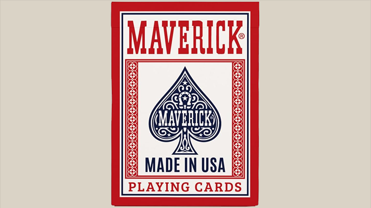 (image for) Maverick Made in the USA (Red) Playing Cards