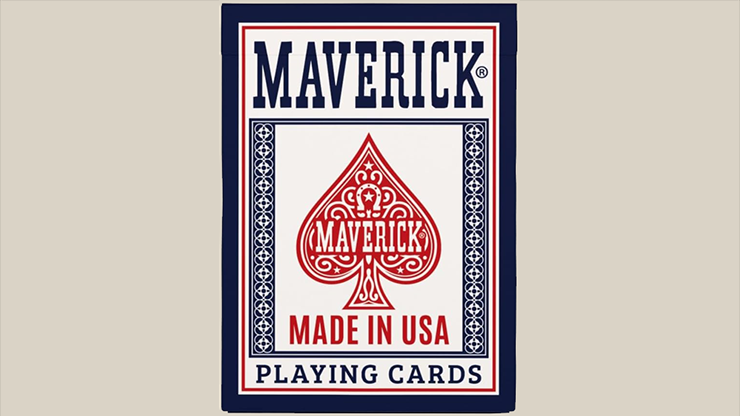 (image for) Maverick Made in the USA (Blue) Playing Cards