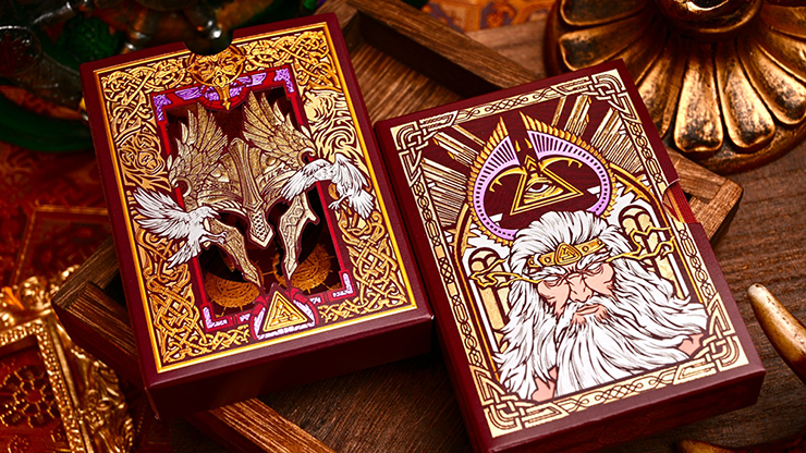 (image for) The Norse Myths Series (Odin) Playing Cards