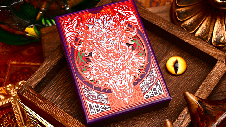 (image for) The Norse Myths Series (Fenrir) Playing Cards