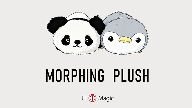 (image for) Morphing Plush (Panda to Penguin Grey) by Jackie Zhao and JT Magic