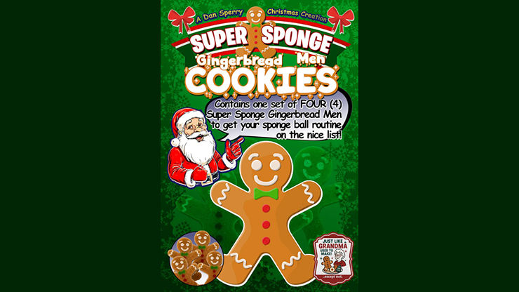 (image for) Super Sponge Gingerbread Men Cookies (4)