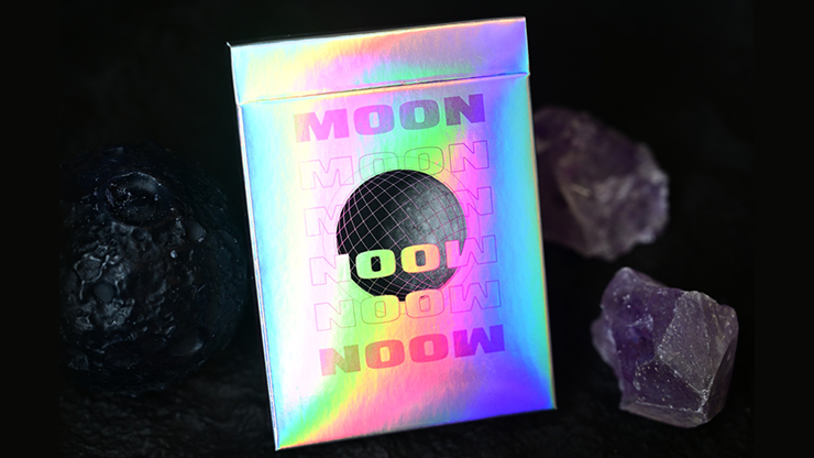 (image for) Moon (White Holo) Playing Cards
