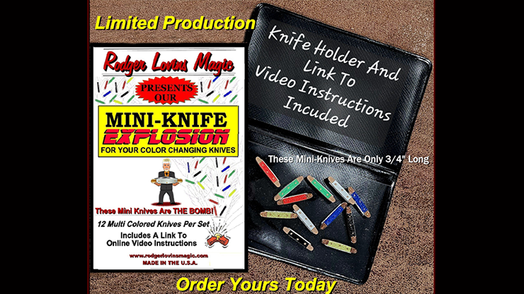 (image for) Mini- Knife Explosion by Rodger Lovins