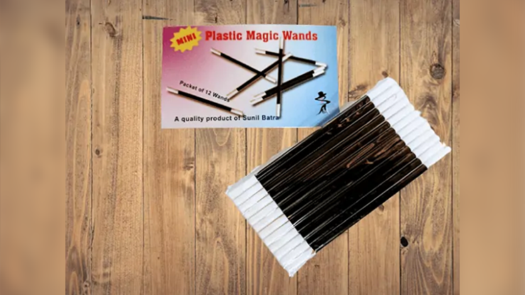 (image for) Mini Magic Wands (Black/12 perpack)