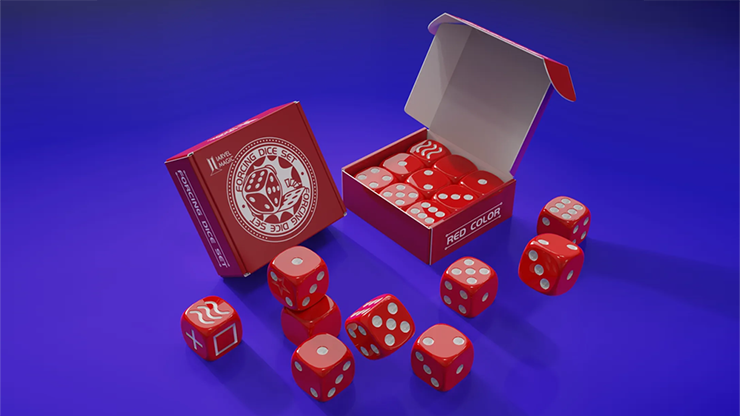 (image for) Forcing Dice Set by IARVEL Magic (Red)