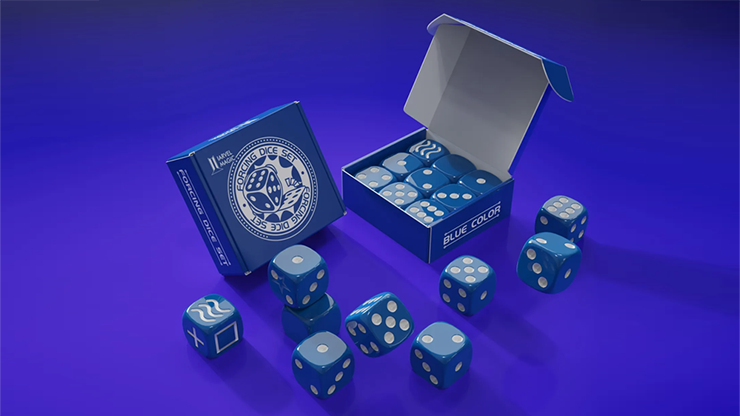 (image for) Forcing Dice Set by IARVEL Magic (Blue)