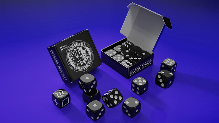 (image for) Forcing Dice Set by IARVEL Magic (Black)